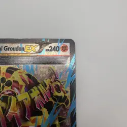Primal Groudon EX 151/160 Primal Clash Ultra Rare MP Full Art Pokemon Card - Image 5