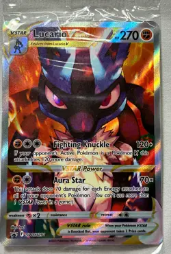 Lucario VSTAR SWSH291 SWSH: Sword & Shield Promo Cards Holo - Image 1
