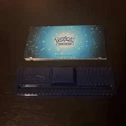 Pokemon 3 Card Magnetic Acrylic Display Case Blue - Image 2