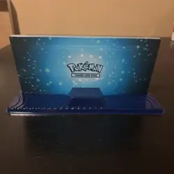 Pokemon 3 Card Magnetic Acrylic Display Case Blue - Image 3