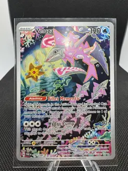 Pokemon TCG Veluza Paradox Rift 192/182 Holo Illustration Rare Card NM Condition - Image 1