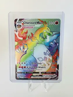 Pokemon TCG Charizard VMAX (Secret) 74/73 Champions Path Holo - Image 1