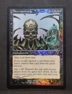 MTG FOIL NECROPOTENCE - DECKMASTERS - ENGLISH EXCELENTE - Image 2