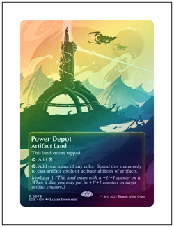 1x Power Depot 0079, Foil, Edge of Eternities Stellar Sights, Magic MTG NM - Image 1