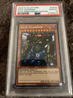 Gate Guardian MRD-EN000 Metal Raiders (25th Anniversary Edition) PSA 10 - Image 1