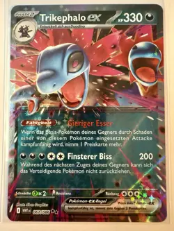 Pokemon Trikephalo ex 067/086 Schwarze Blitze Weisse Flamme Deutsch NM - Image 1