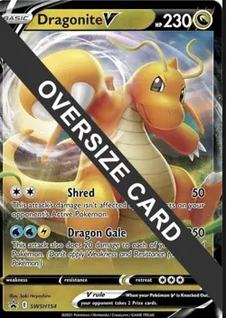 Dragonite V SWSH154 - Jumbo Card - NM - Image 1