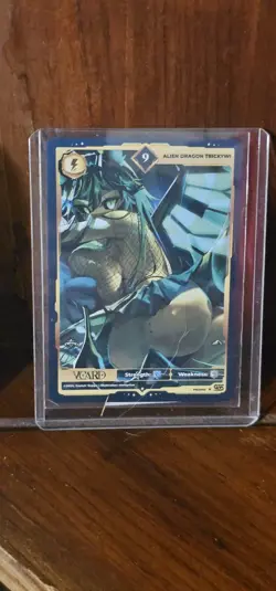 NM Trickywi Alien Dragon Promo 9 Casual Date Card Gamersupps Vcard Waifu OOS - Image 1