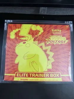 Sealed Pokemon Vivid Voltage Elite Trainer Box With Acrylic Case 820650807688 - Image 1
