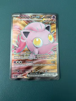 Pokemon Error Card: Scream Tail EX 197/167 Sv06 Twilight Masquerade misprint - Image 1