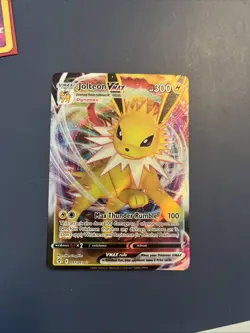Pokemon TCG Jolteon VMAX Full Art Ultra Rare Holo Card Evolving Skies 051/203 - Image 1