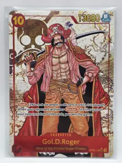 OP09-118 Gol D Roger SEC Alt Art One Piece Card Game TCG One Piece Rare - Image 1