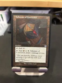 Talisman of Conviction (Retro Frame) (Foil Etched) #33 NM Modern Horizons - Image 1
