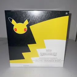 Pokemon 25th Anniversary Celebrations Pokemon Center ETB Factory Sealed - Image 1