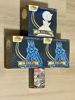 Mega Evolution Pokemon TCG Sealed ETB + Bundle Factory Sealed - Image 3