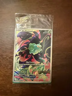 Pokemon Bulbasaur 133/132 English Mega Evolution Stamped SEALED - Image 1