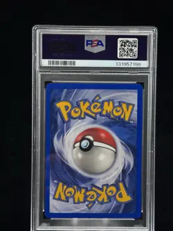 Flying Pikachu #25 Black Star Promo Pokemon League 2001 PSA 9 🎈☁ - Image 2