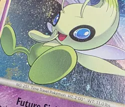 Pokemon TCG HGSS Triumphant Celebi Holo Rare 3/102 SWIRL 🌀 - Image 4