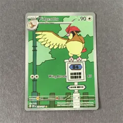 Pokemon Pidgeotto SV03 Obsidian Flames Illustration Rare Stage 1 Bird 90 HP - Image 1