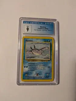 CGC 9 MINT Mantine Non-Holo Neo Genesis Unlimited 64/111 Pokemon 2000 - Image 1