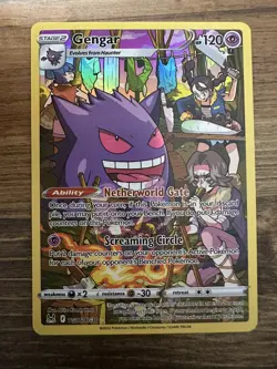 Pokemon tcg SWSH11: Lost Origin Trainer Gallery Gengar #TG06/TG30 - Image 1