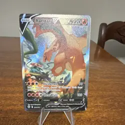 Pokemon Charizard V Full Art Ultra Rare Brilliant Stars 153/172 - Image 1
