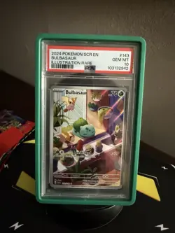 2024 Bulbasaur Stellar Crown Illustration English PSA 10 GM Pokemon TCG (Guard) - Image 1