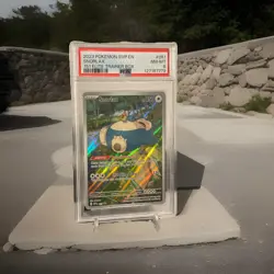 2023 Pokemon Snorlax #051 PSA 8 – Scarlet & Violet Promo Holo Rare NM - Image 2