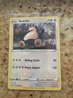 Snorlax 140/202 Swsh01: Sword & Shield Regular Near Mint Pokemon TCG - Image 1