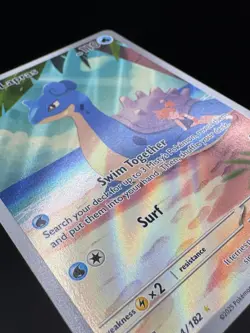 Misty's Lapras 194/182 - Pokemon Destined Rivals - Illustration Rare (NM) - Image 3
