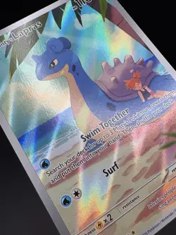 Misty's Lapras 194/182 - Pokemon Destined Rivals - Illustration Rare (NM) - Image 4