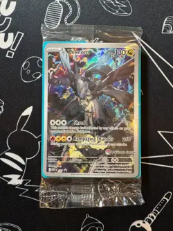 Pokemon N's Zekrom MEP 031 Ascended Heroes Promo Pokemon Centre Stamp SEALED - Image 1