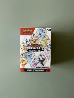 Pokemon Prismatic Evolutions – 6 Booster Pack Bundle EN Sealed | TCG Official - Image 1