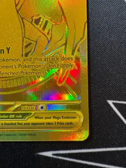 Mega Charizard Y EX 294/217 Pokemon TCG Ascended Heroes Gold Hyper Rare - Image 4