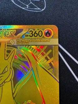 Mega Charizard Y EX 294/217 Pokemon TCG Ascended Heroes Gold Hyper Rare - Image 5