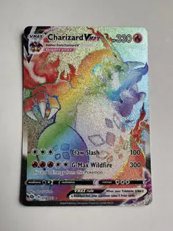Charizard VMAX (Secret) 74/73 Pokemon TCG Champions Path Holo NM SWSH - Image 1