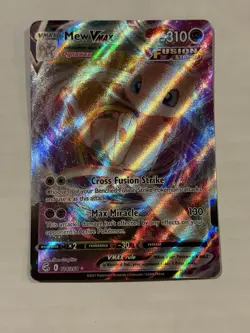 Mew VMAX 114/264 NM/M SWSH Fusion Strike Pokemon TCG - Image 1
