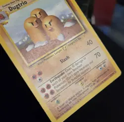 Pokemon TCG - DUGTRIO - 19/102 - RARE - UNLIMITED - BASE SET 1999 - WOTC - MP/LP - Image 3