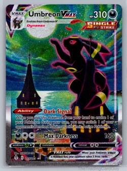 Pokemon TCG Umbreon VMAX Evolving Skies Alt Art Moonbreon NM 215/203 - Image 1