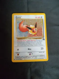 Pokemon TCG Eevee - Holofoil #11 WOTC 2000 Black Star Promo holo - Image 1