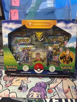 Pokemon TCG Pokemon GO Special Team Collection Box - 6 Packs 820650850530 - Image 1