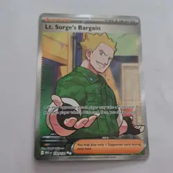 Pokemon Lt. Surge’s Bargain 170/132 Mega Evolution Excellent Condition. - Image 1