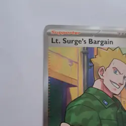 Pokemon Lt. Surge’s Bargain 170/132 Mega Evolution Excellent Condition. - Image 2