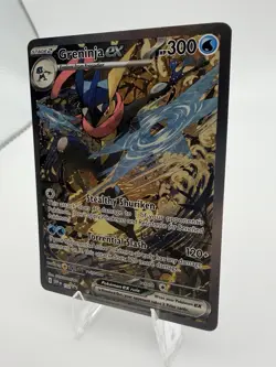 Pokemon Greninja ex Promo Holo Stage 2 NM #132 Sv: Scarlet & Violet 2024 - Image 3