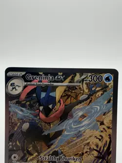Pokemon Greninja ex Promo Holo Stage 2 NM #132 Sv: Scarlet & Violet 2024 - Image 4