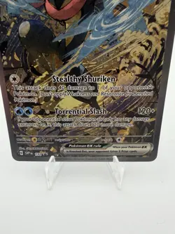 Pokemon Greninja ex Promo Holo Stage 2 NM #132 Sv: Scarlet & Violet 2024 - Image 5