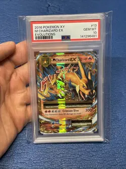 Pokemon XY Evolutions M Charizard EX Holo 13/108 2016 PSA 10 Gem Mint Pokemon - Image 2