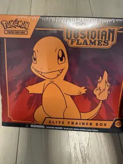Pokemon: Scarlet & Violet 3: Obsidian Flames Elite Trainer Box - 9 Packs 820650853913 - Image 1