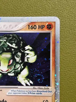 Golem ex 91/97 Holo EX Dragon Frontiers Pokemon TCG-LP/MP Vintage e-Reader 2003 - Image 2