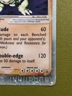 Golem ex 91/97 Holo EX Dragon Frontiers Pokemon TCG-LP/MP Vintage e-Reader 2003 - Image 5